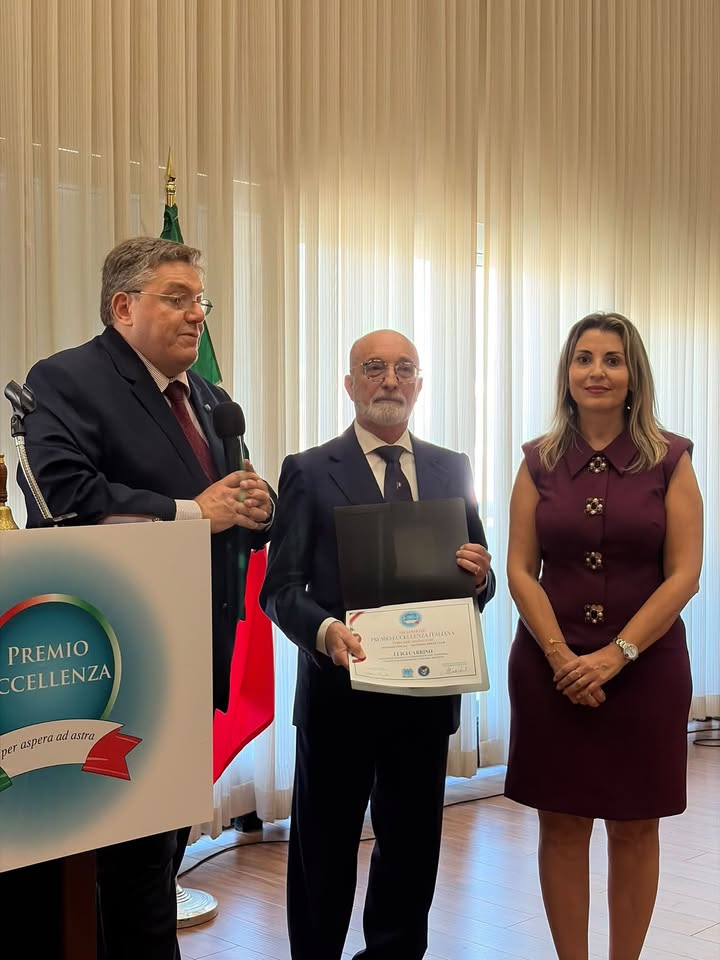 Luigi Carrino tra le 16 Eccellenze Italiane premiate a Washington