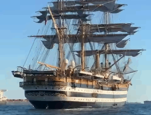 VIDEO – Il Vespucci approda a Taranto: simbolo d’Italia e ambasciatore di inclusione, umanità e formazione sul mare