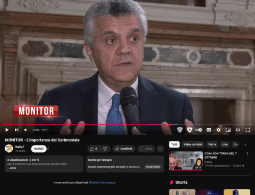 Italia7 – VIDEO – MONITOR – L’importanza del Cerimoniale