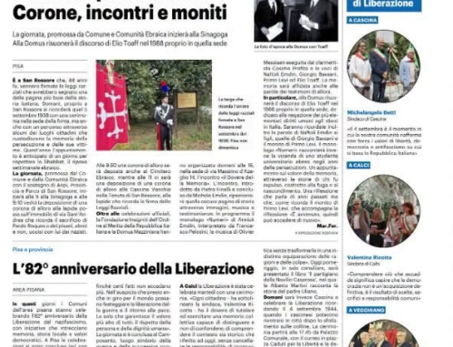 La Nazione – Il “Dovere della Memoria” per non dimenticare