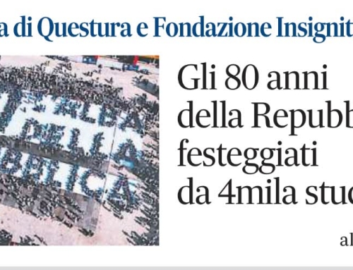 Il Messaggero – Gli 80 anni della Repubblica festeggiati con 4.000 studenti
